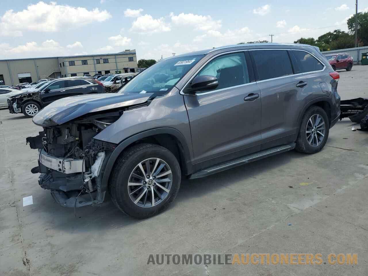 5TDKZRFH3KS574687 TOYOTA HIGHLANDER 2019