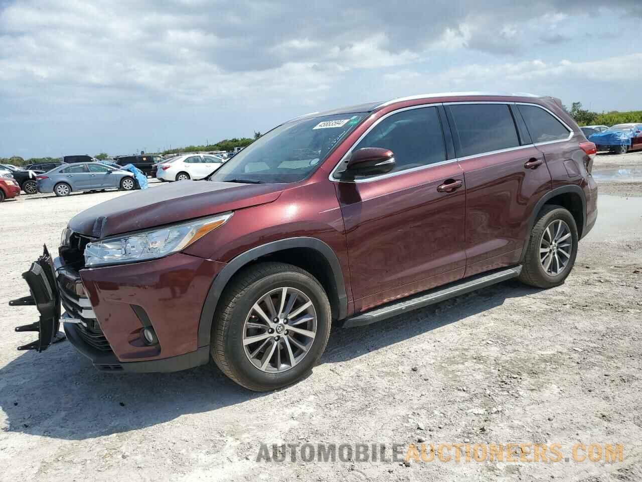 5TDKZRFH4HS198588 TOYOTA HIGHLANDER 2017