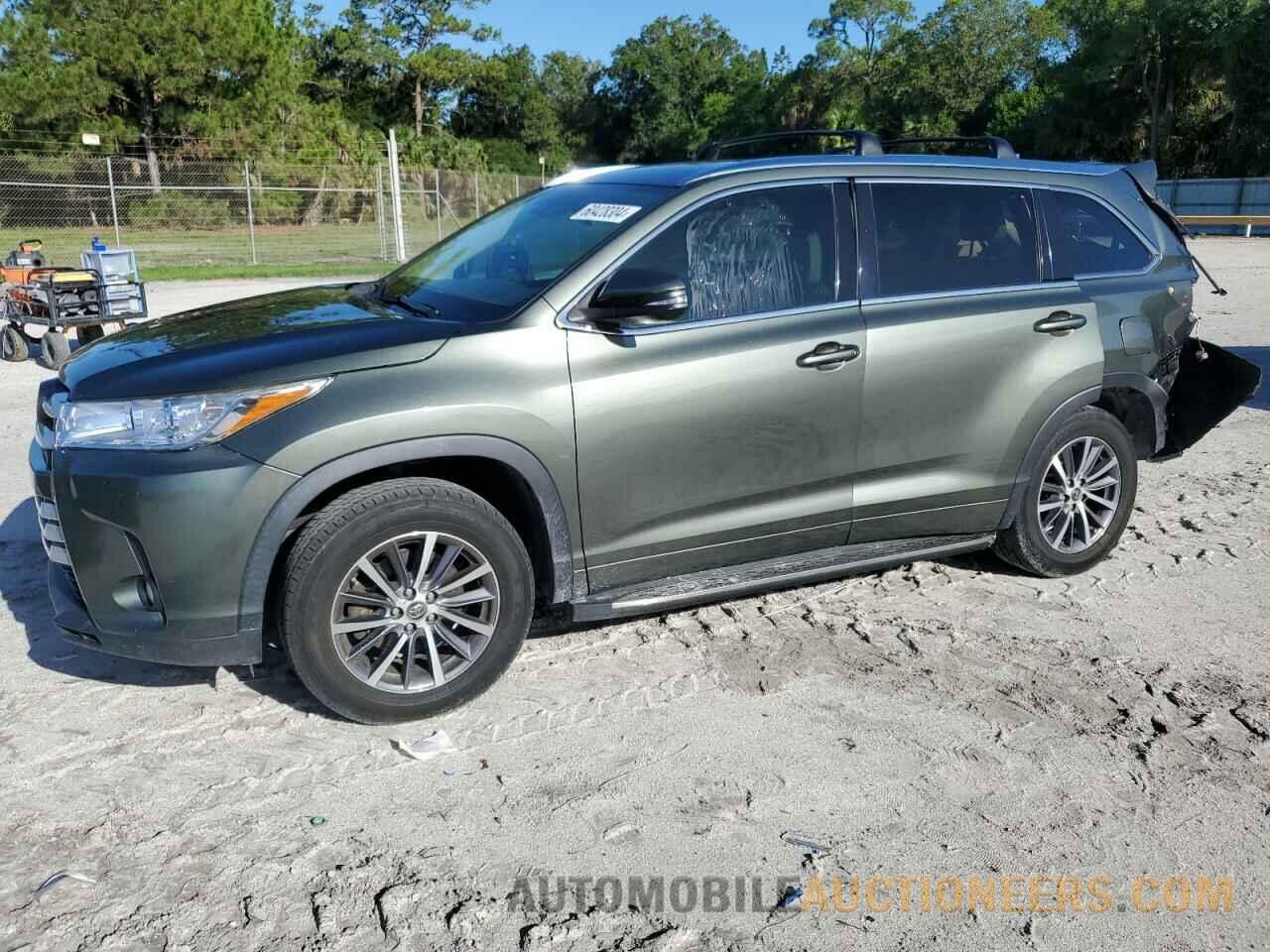 5TDKZRFH4HS213543 TOYOTA HIGHLANDER 2017