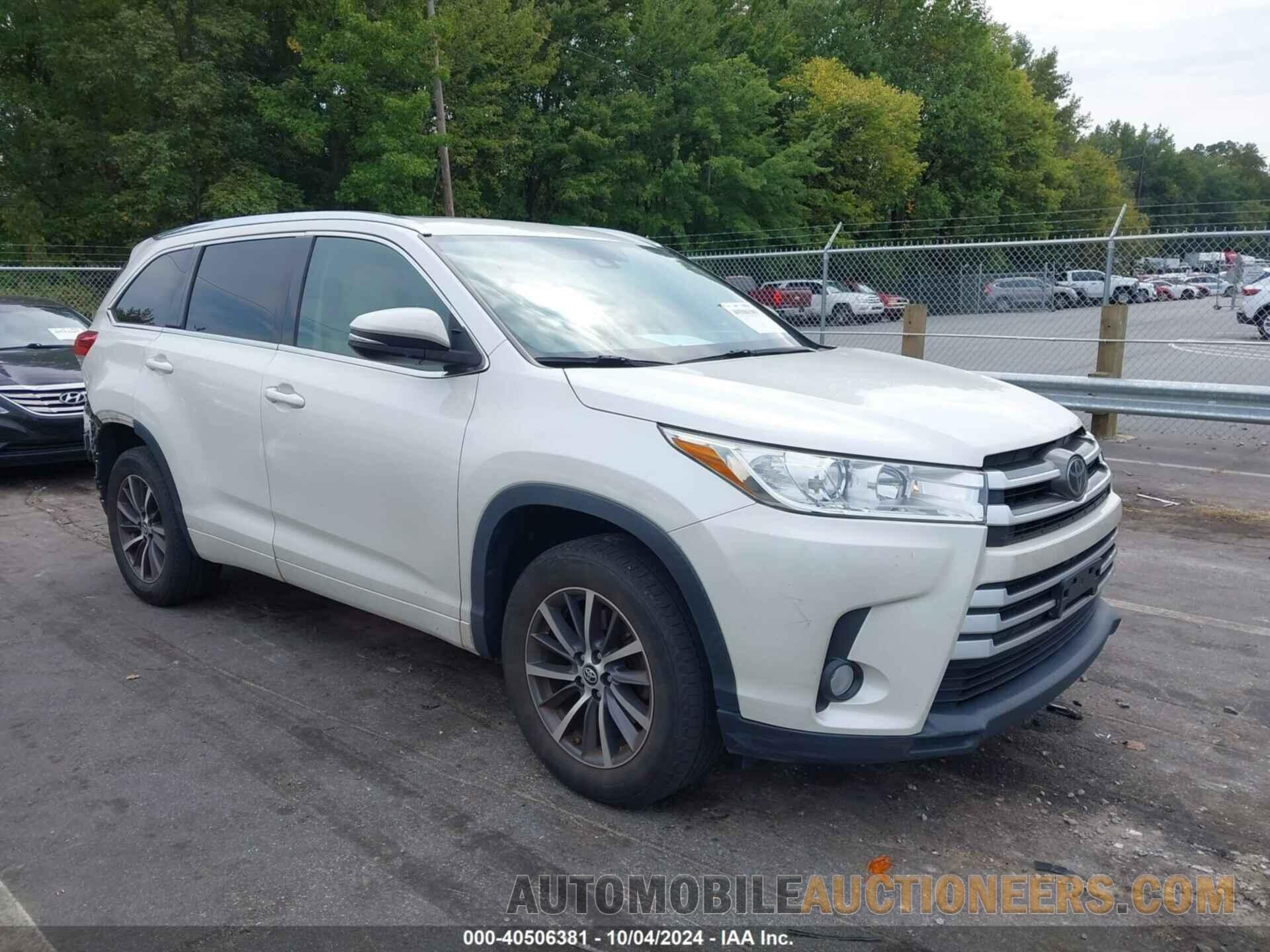 5TDKZRFH4HS508352 TOYOTA HIGHLANDER 2017