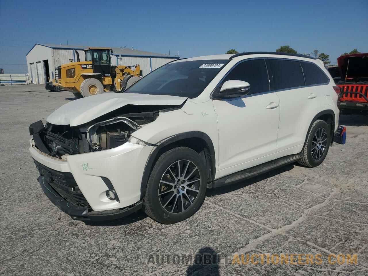 5TDKZRFH4HS510215 TOYOTA HIGHLANDER 2017