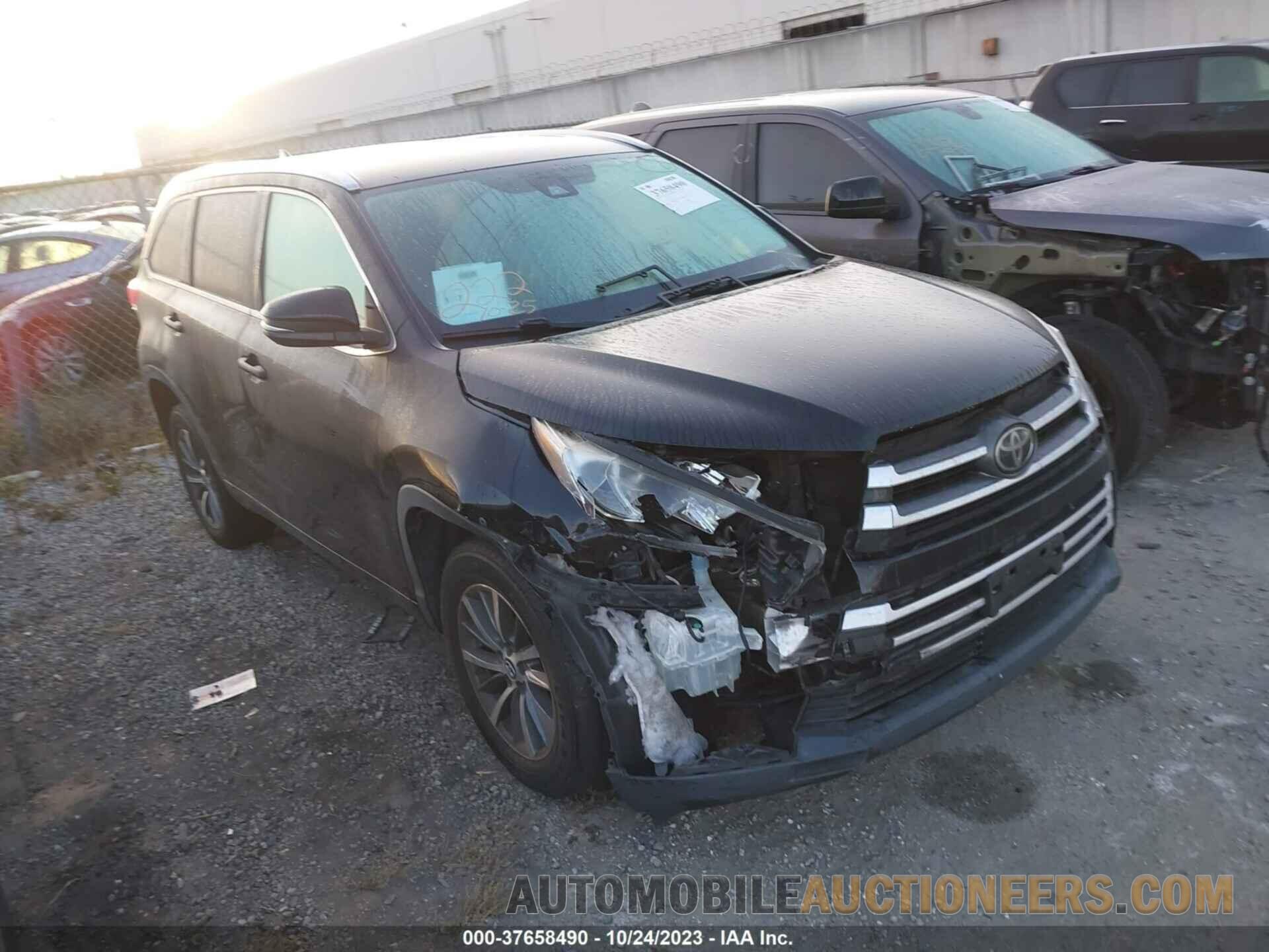 5TDKZRFH4HS516905 TOYOTA HIGHLANDER 2017