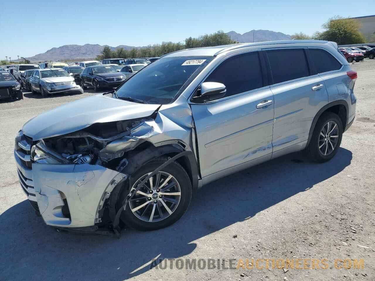 5TDKZRFH4HS522347 TOYOTA HIGHLANDER 2017