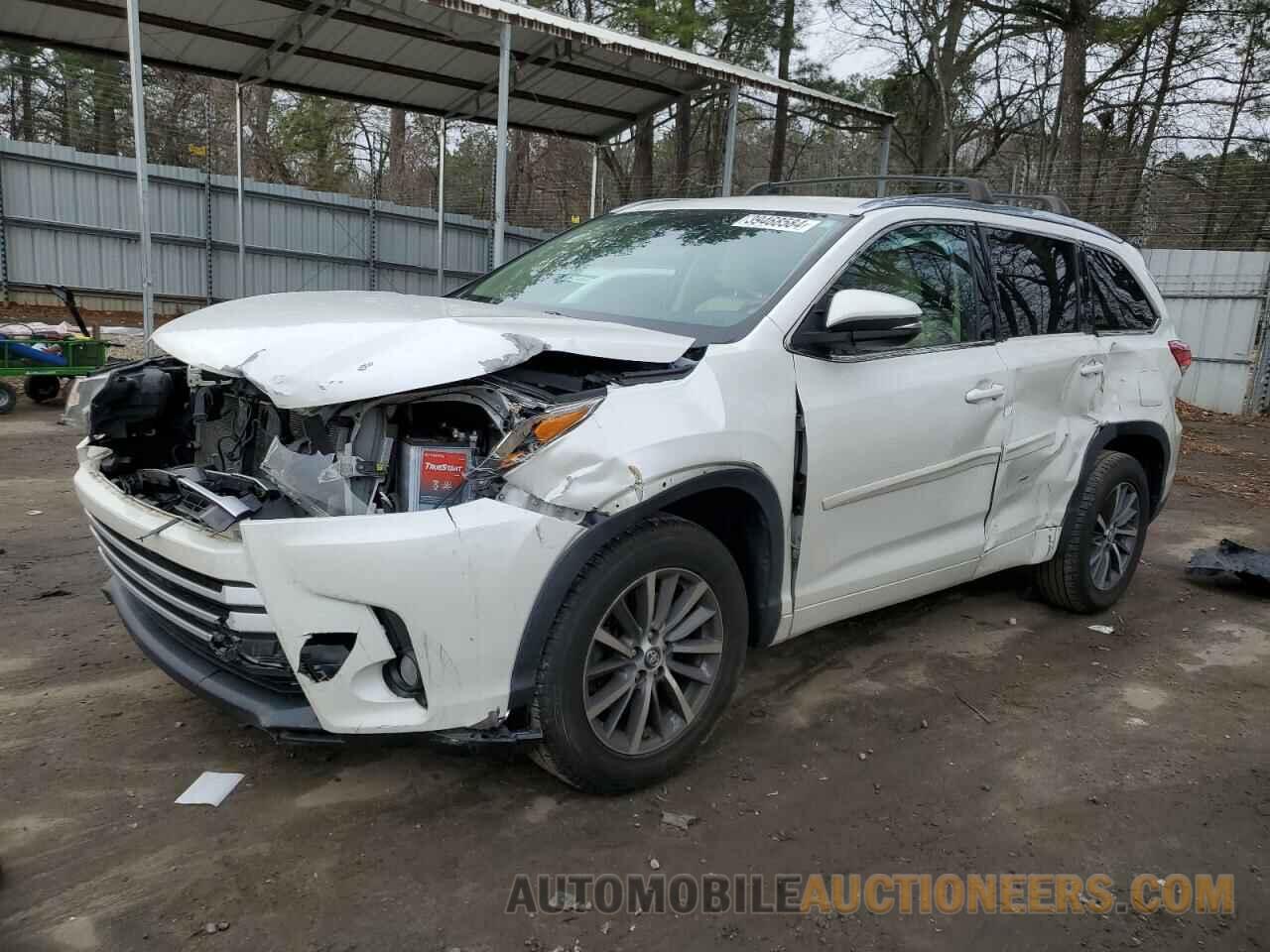 5TDKZRFH4JS250887 TOYOTA HIGHLANDER 2018