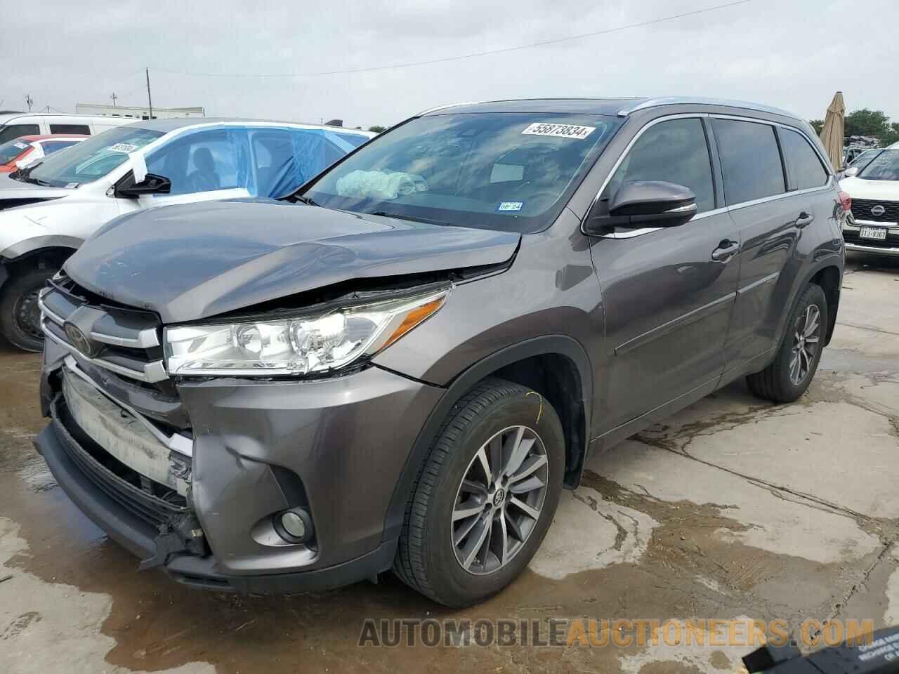 5TDKZRFH4JS276602 TOYOTA HIGHLANDER 2018