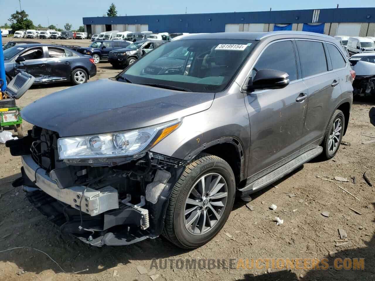 5TDKZRFH4JS286496 TOYOTA HIGHLANDER 2018