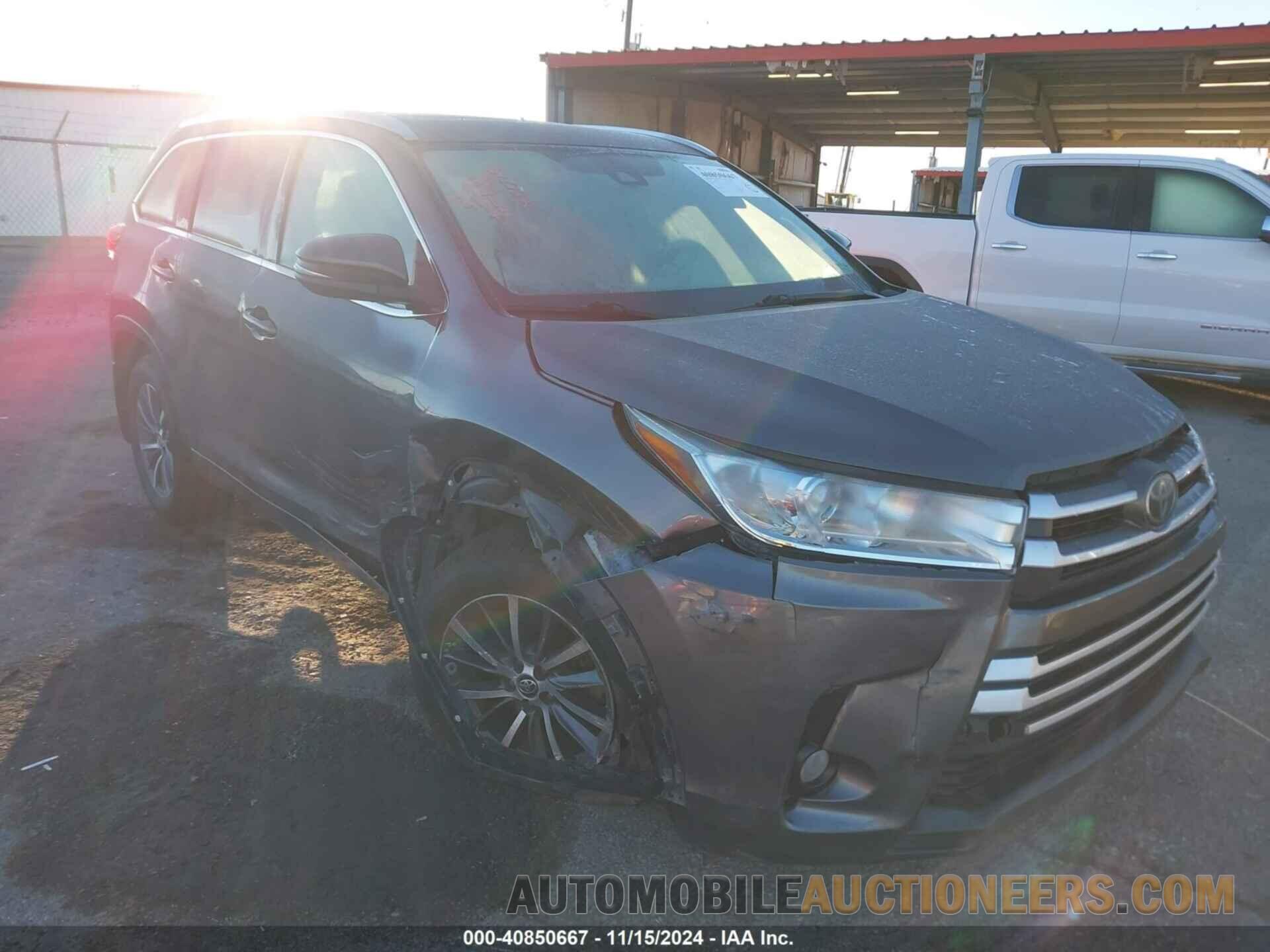 5TDKZRFH4JS529918 TOYOTA HIGHLANDER 2018