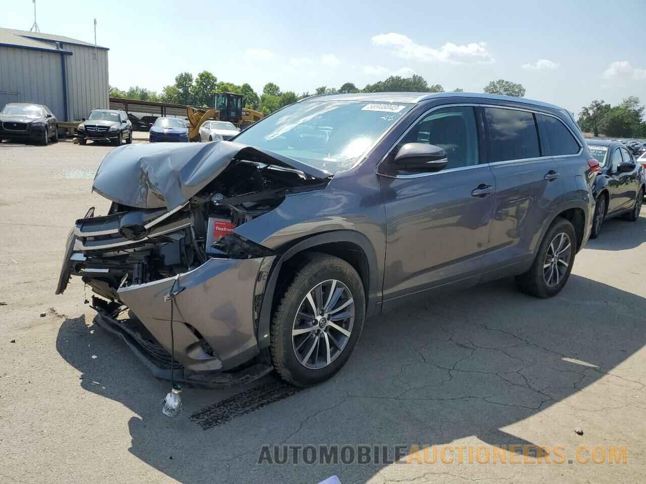 5TDKZRFH4JS532544 TOYOTA HIGHLANDER 2018