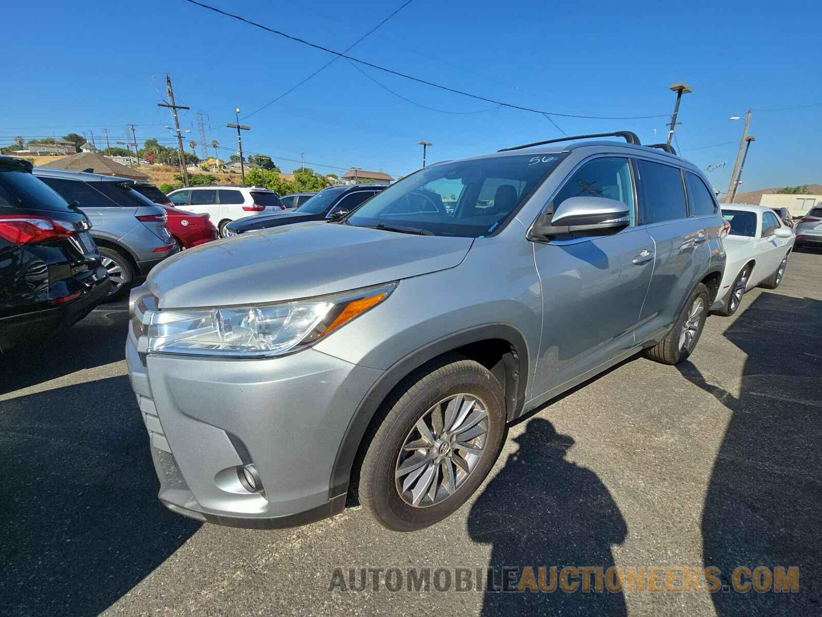 5TDKZRFH4JS534956 Toyota Highlander 2018