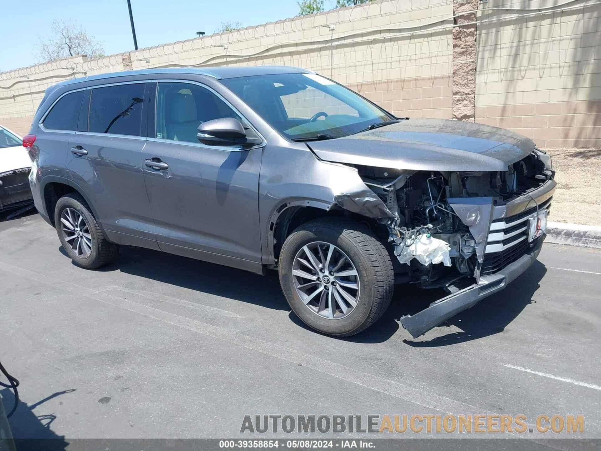 5TDKZRFH4JS536691 TOYOTA HIGHLANDER 2018