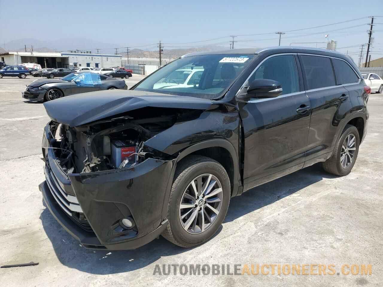 5TDKZRFH4JS537016 TOYOTA HIGHLANDER 2018