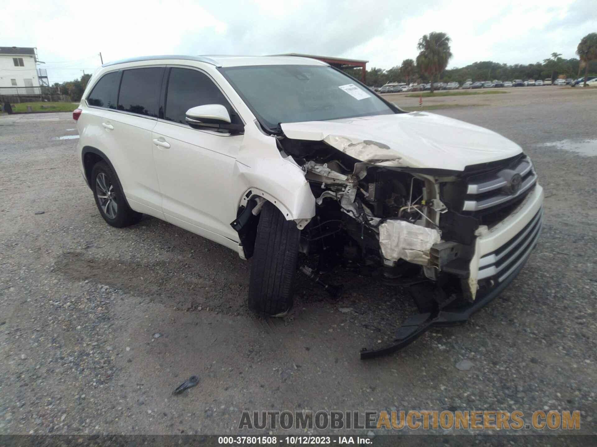 5TDKZRFH4JS537470 TOYOTA HIGHLANDER 2018