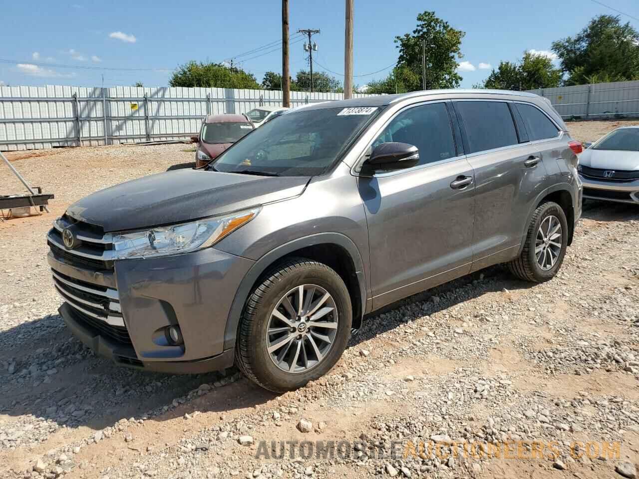 5TDKZRFH4JS539493 TOYOTA HIGHLANDER 2018