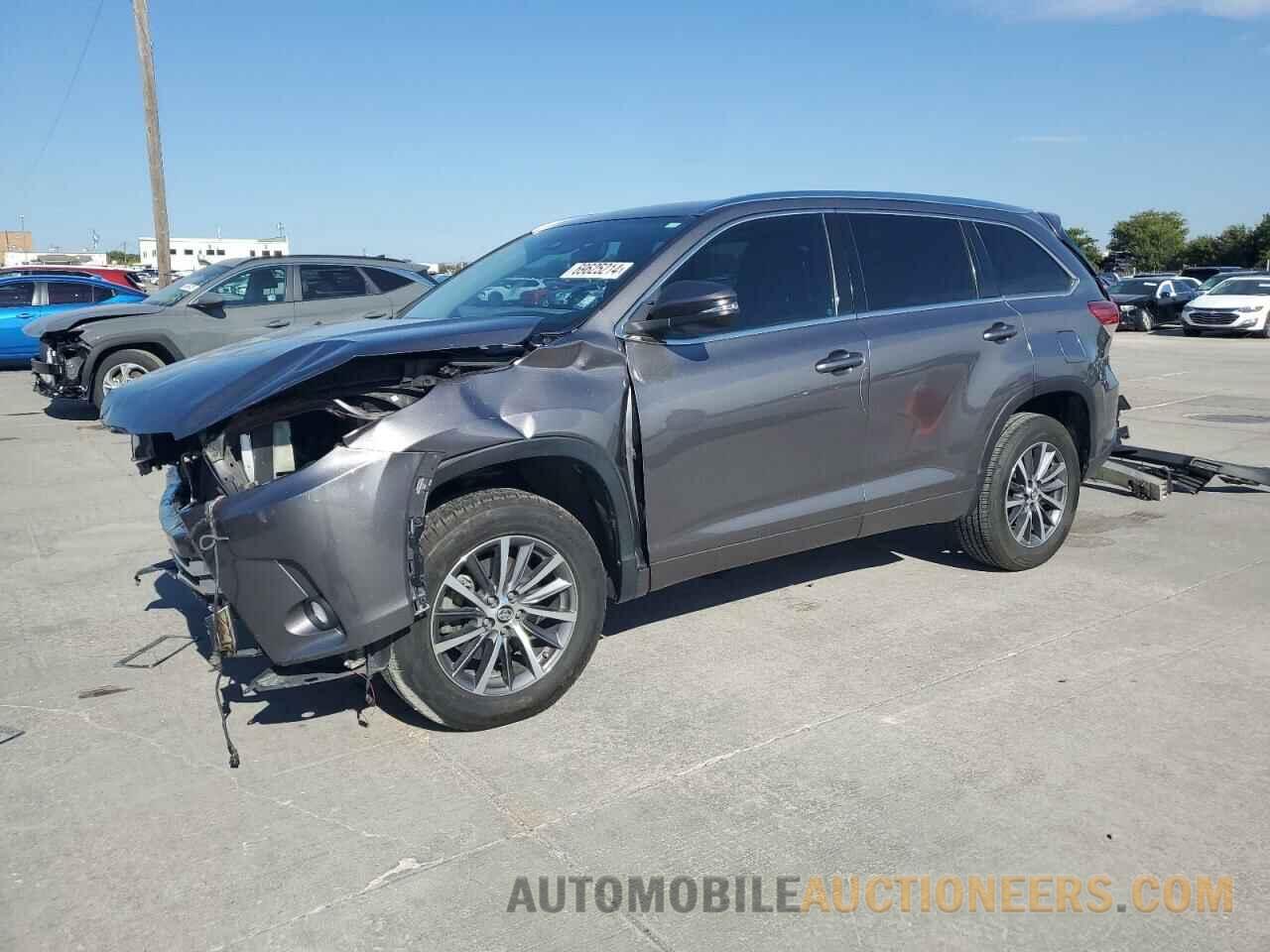 5TDKZRFH4JS543138 TOYOTA HIGHLANDER 2018