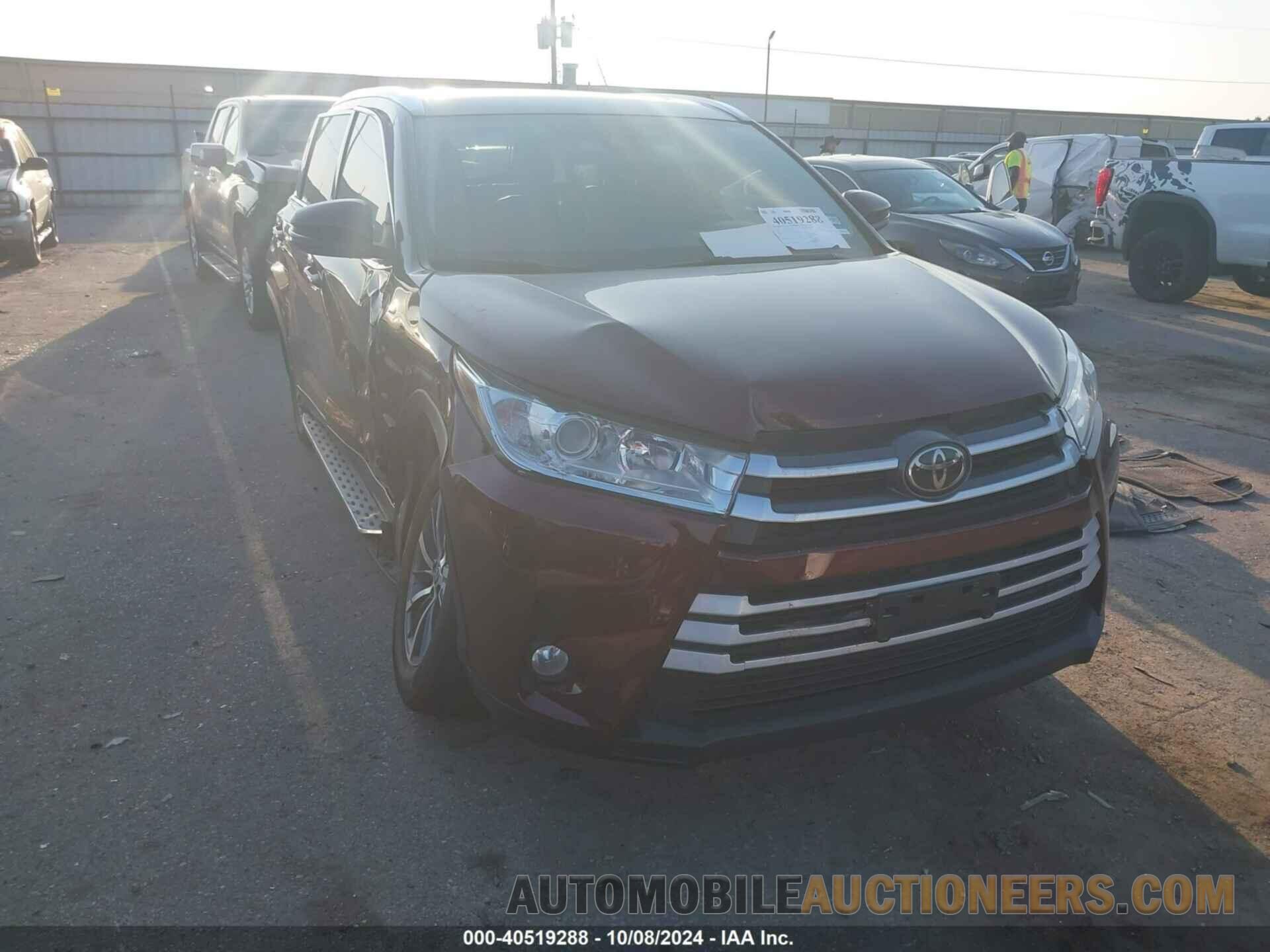 5TDKZRFH4KS303721 TOYOTA HIGHLANDER 2019