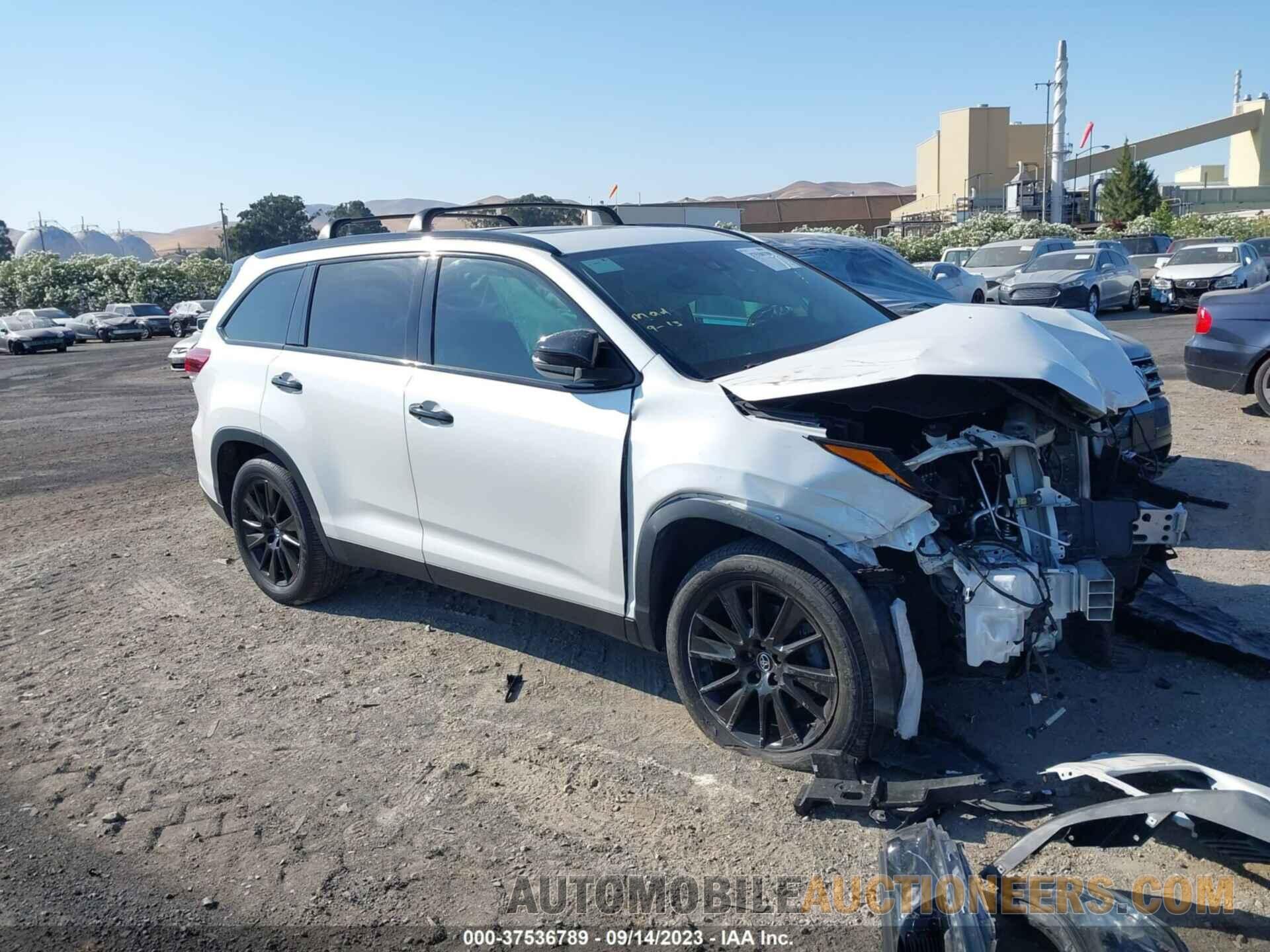 5TDKZRFH4KS326125 TOYOTA HIGHLANDER 2019