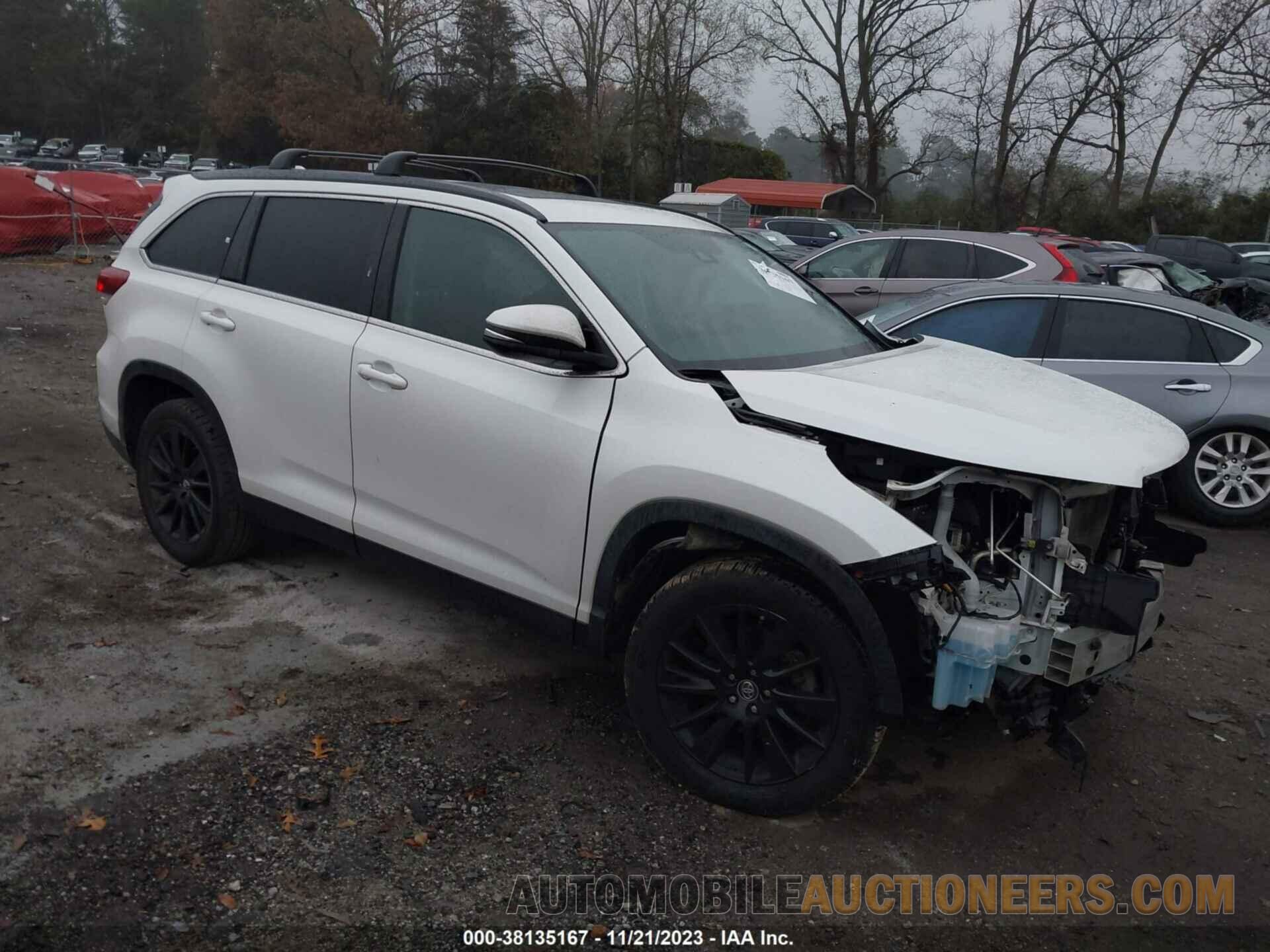 5TDKZRFH4KS339585 TOYOTA HIGHLANDER 2019