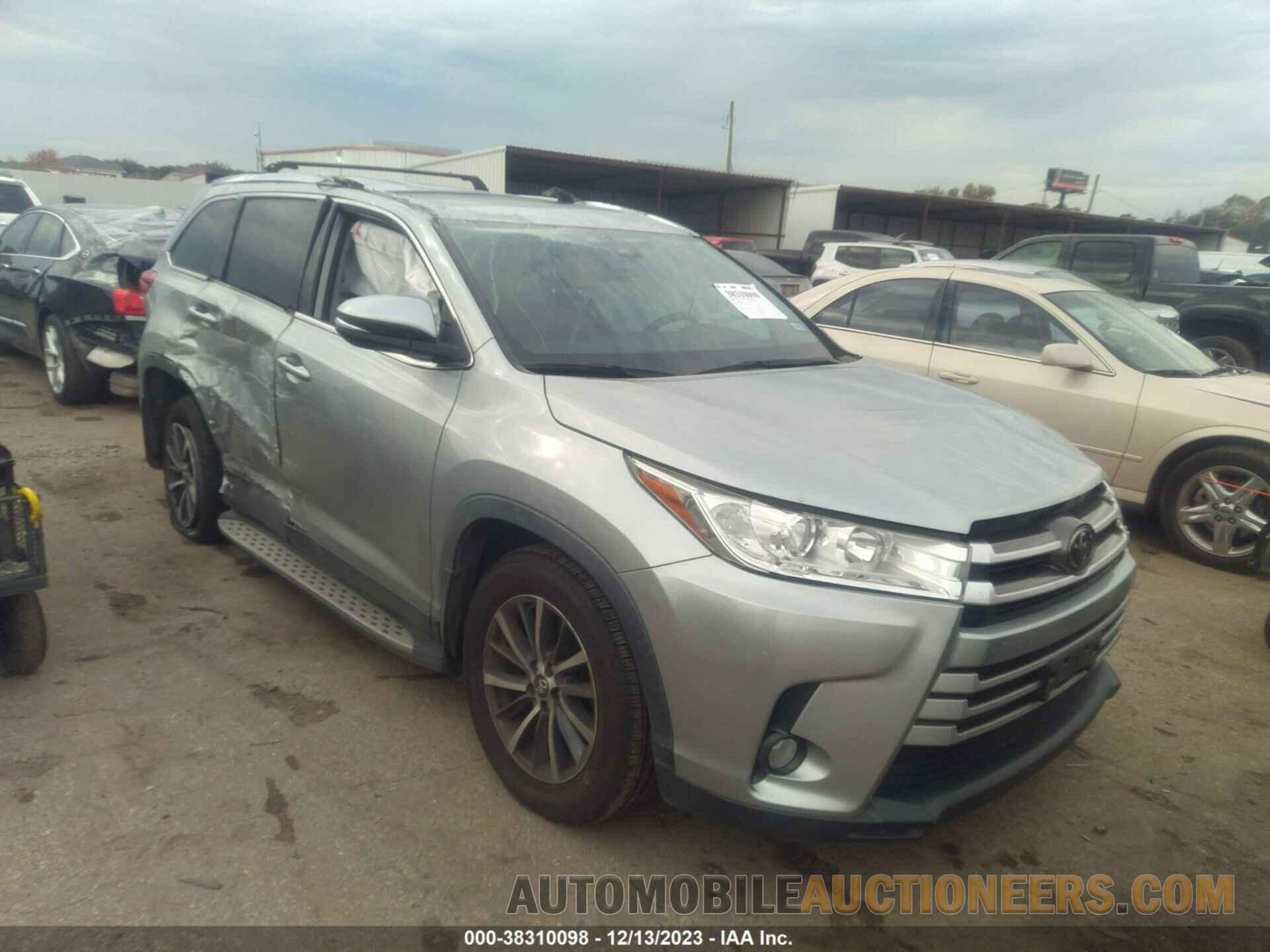 5TDKZRFH4KS339618 TOYOTA HIGHLANDER 2019