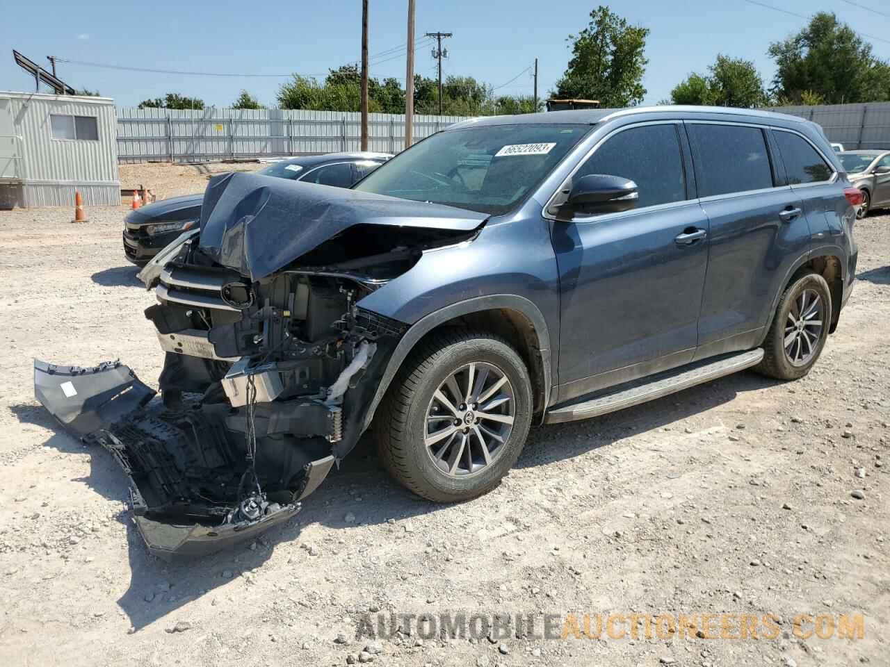 5TDKZRFH4KS343376 TOYOTA HIGHLANDER 2019