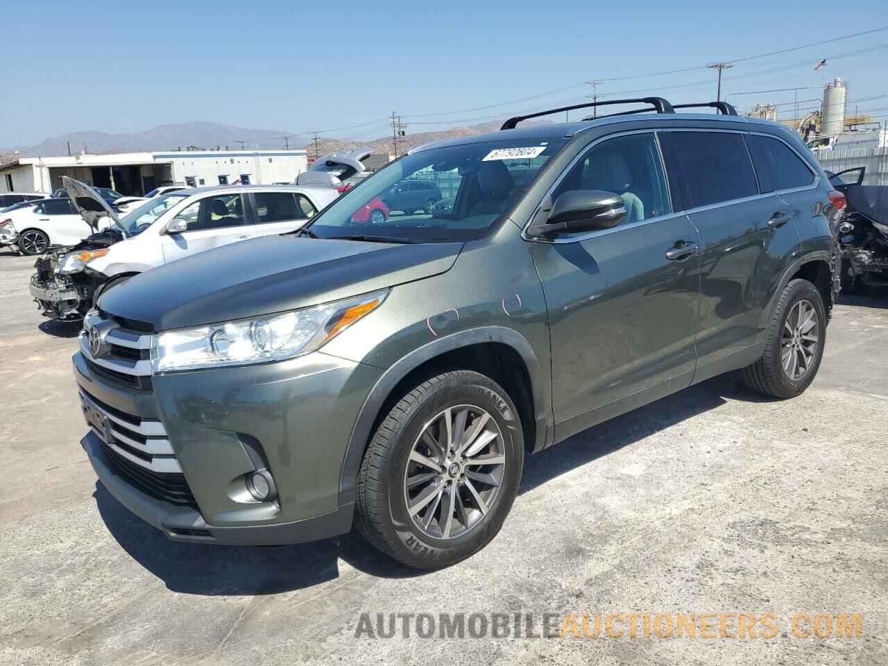 5TDKZRFH4KS343782 TOYOTA HIGHLANDER 2019