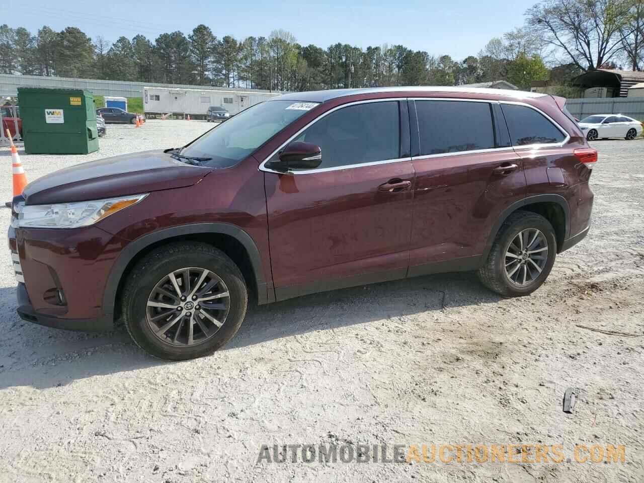 5TDKZRFH4KS346715 TOYOTA HIGHLANDER 2019