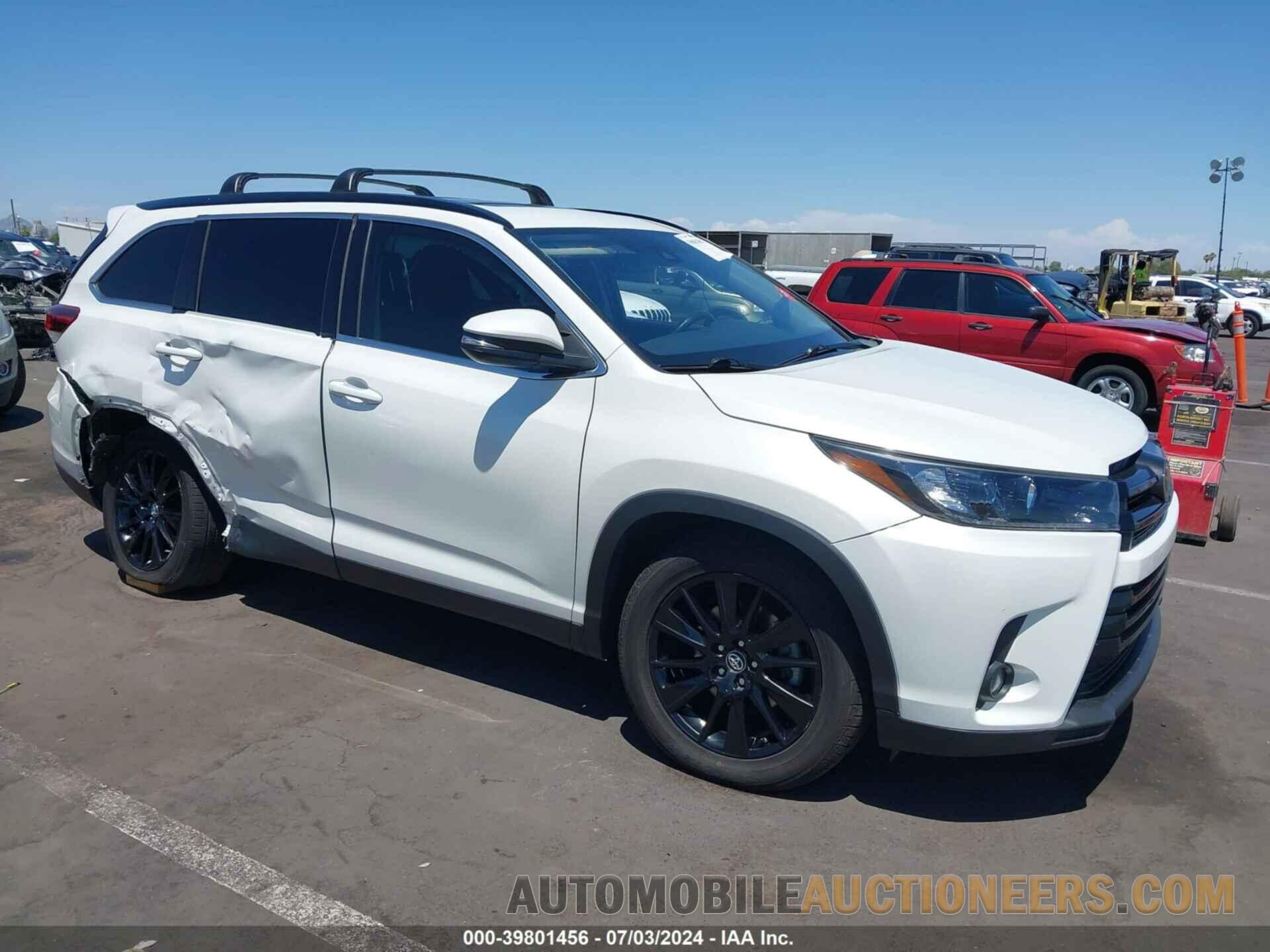 5TDKZRFH4KS349131 TOYOTA HIGHLANDER 2019