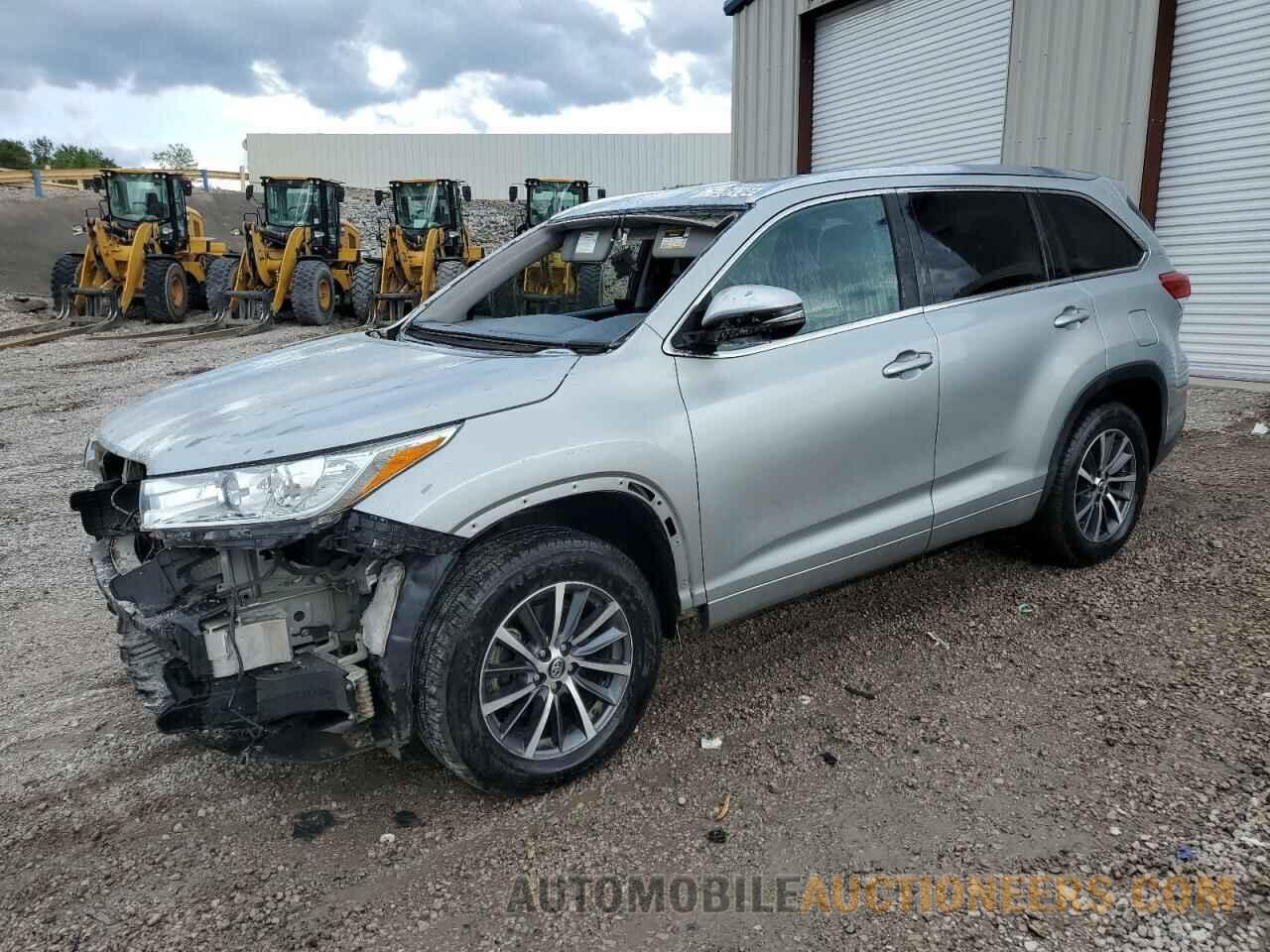 5TDKZRFH5HS194971 TOYOTA HIGHLANDER 2017