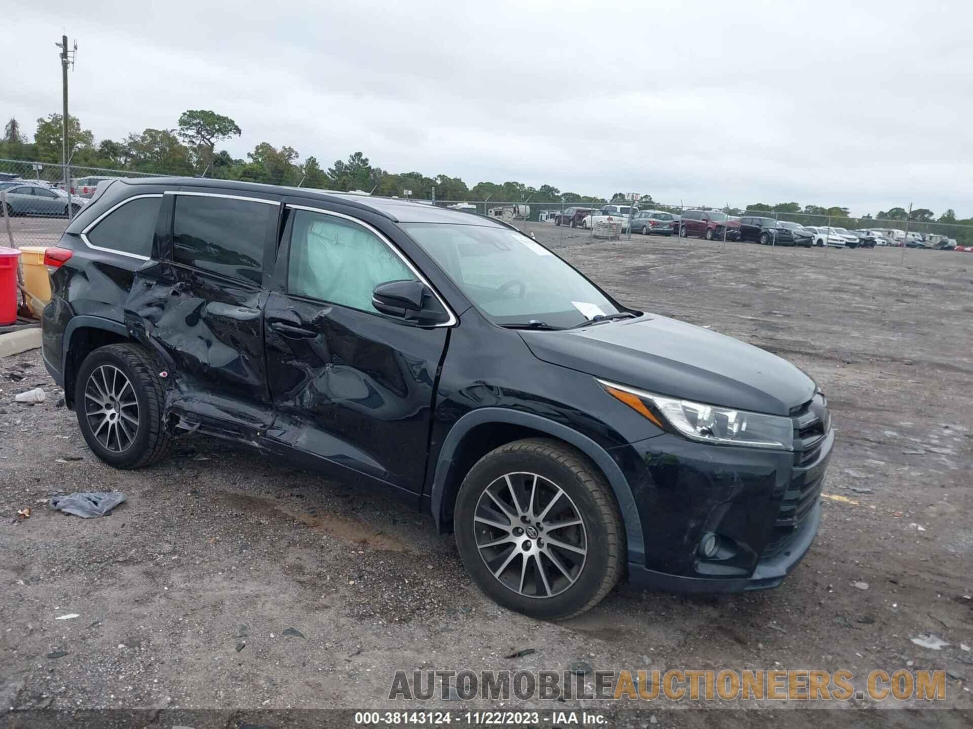 5TDKZRFH5HS214085 TOYOTA HIGHLANDER 2017