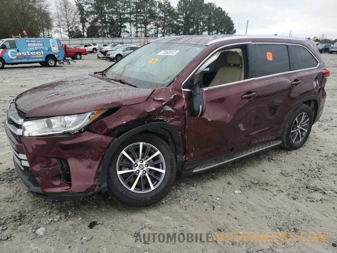 5TDKZRFH5HS215639 TOYOTA HIGHLANDER 2017