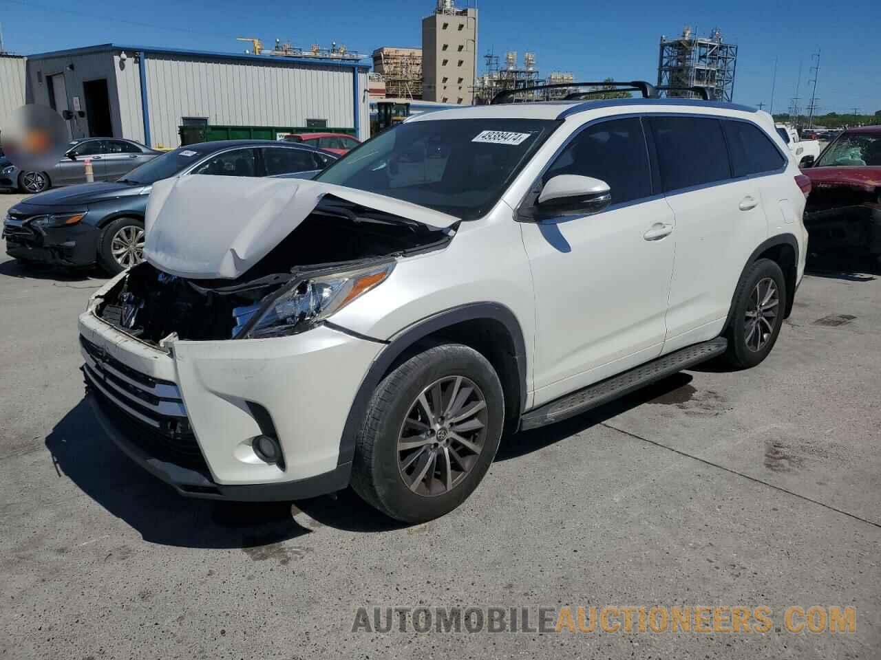 5TDKZRFH5HS515830 TOYOTA HIGHLANDER 2017