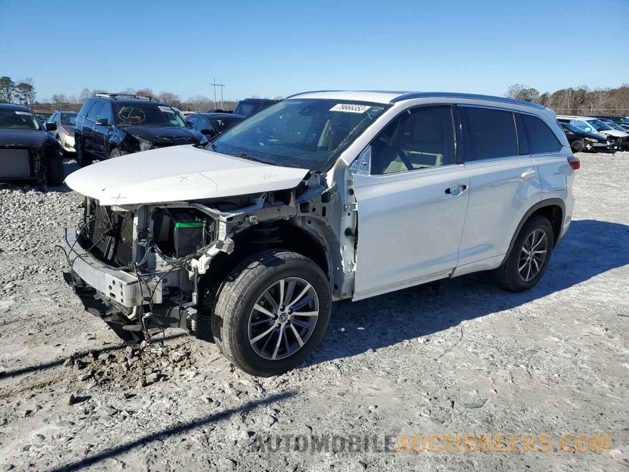 5TDKZRFH5HS517514 TOYOTA HIGHLANDER 2017