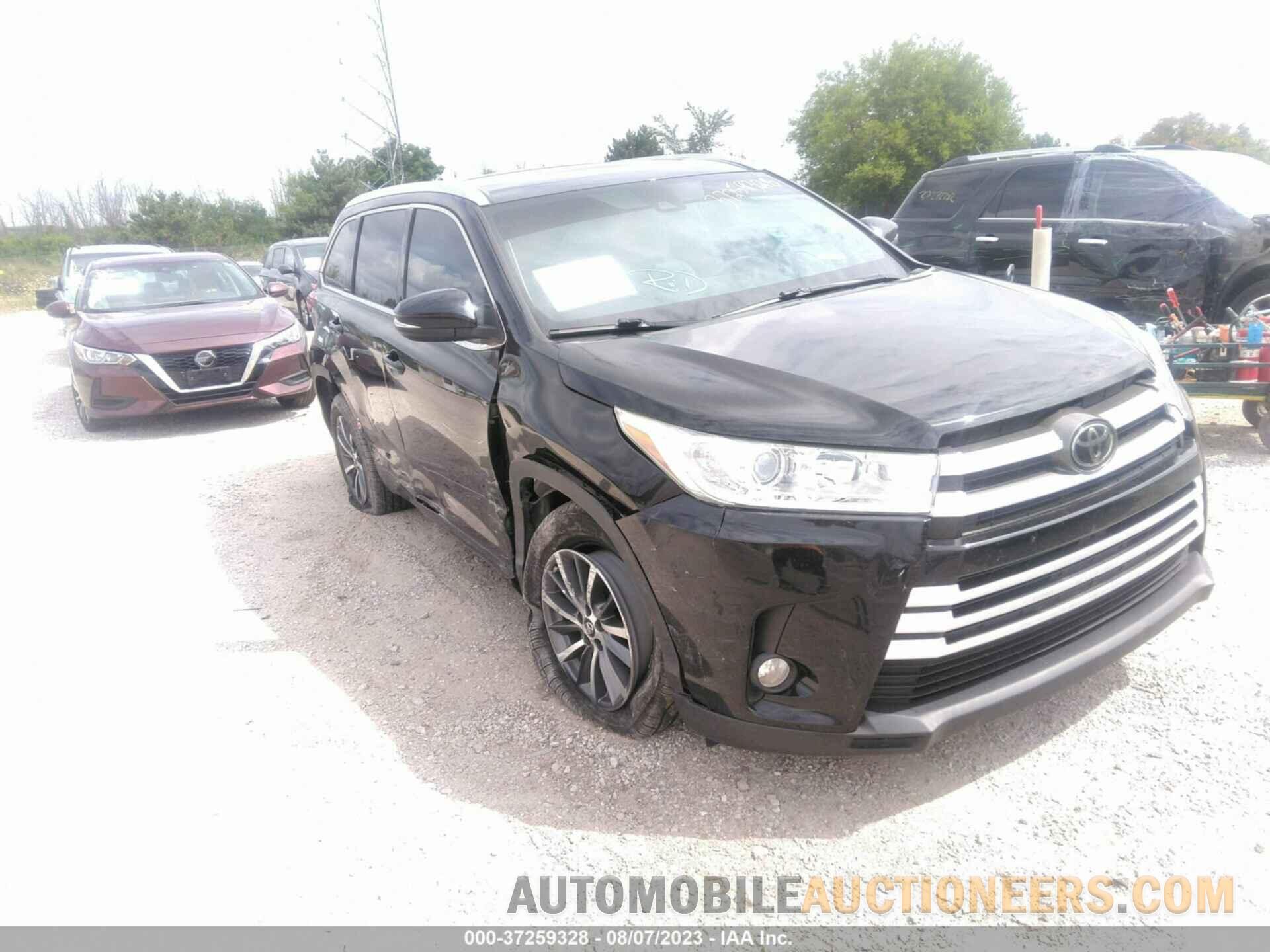 5TDKZRFH5HS525564 TOYOTA HIGHLANDER 2017