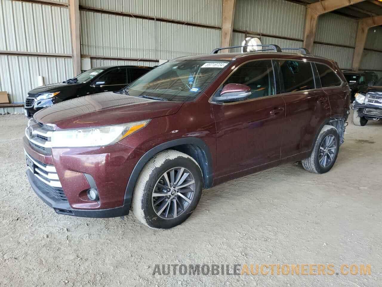 5TDKZRFH5JS253197 TOYOTA HIGHLANDER 2018