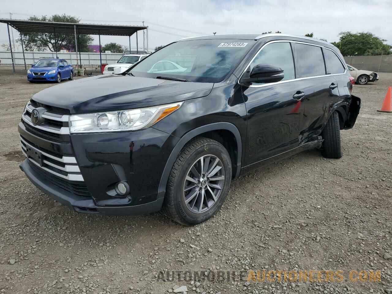 5TDKZRFH5JS264331 TOYOTA HIGHLANDER 2018