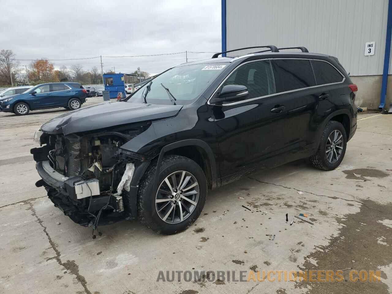 5TDKZRFH5JS277810 TOYOTA HIGHLANDER 2018