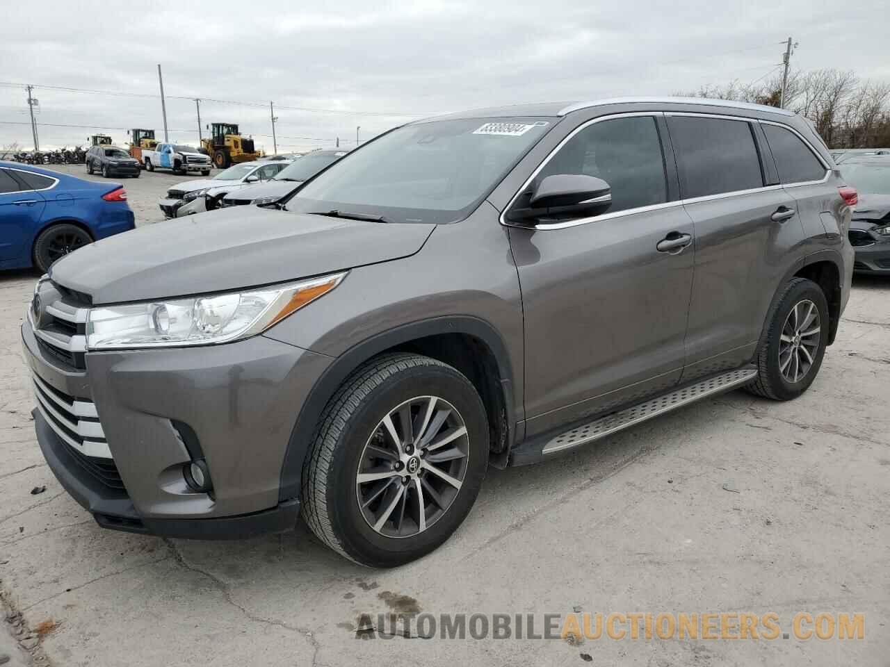 5TDKZRFH5JS278021 TOYOTA HIGHLANDER 2018