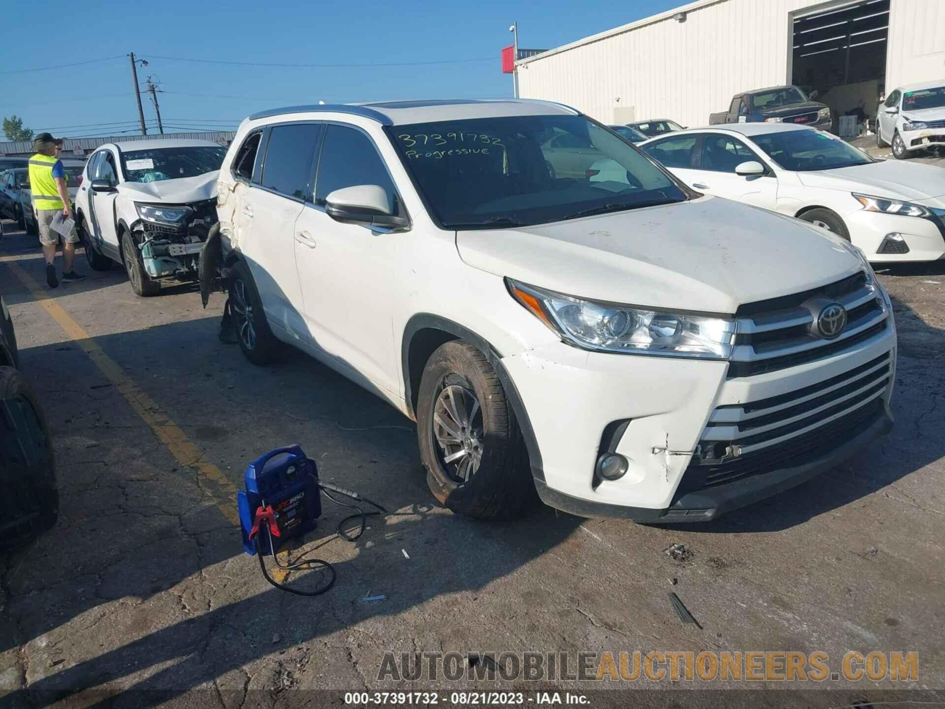 5TDKZRFH5JS527269 TOYOTA HIGHLANDER 2018