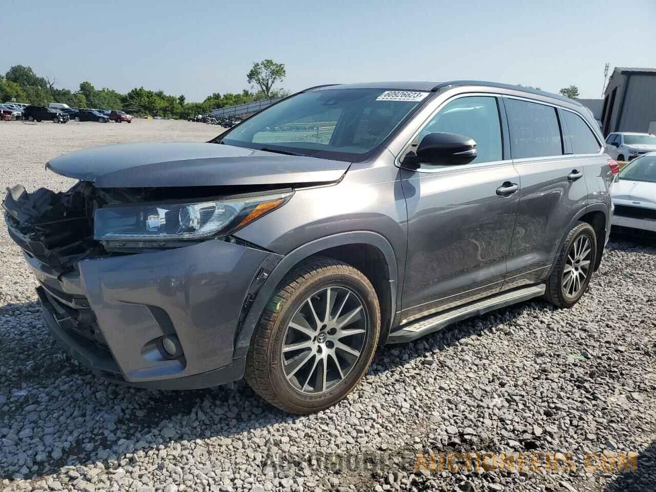 5TDKZRFH5JS530138 TOYOTA HIGHLANDER 2018