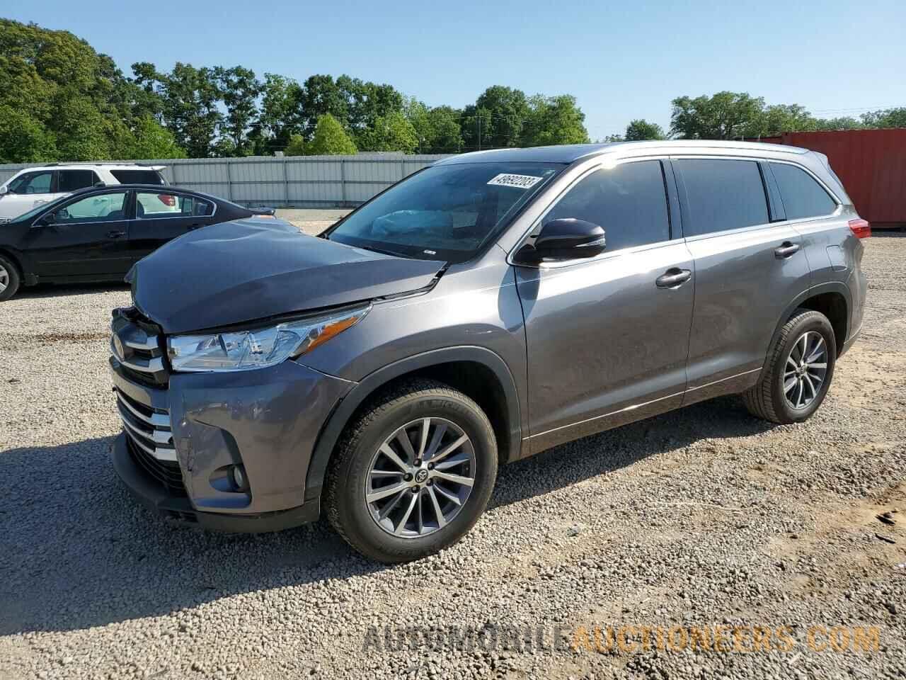 5TDKZRFH5JS537686 TOYOTA HIGHLANDER 2018