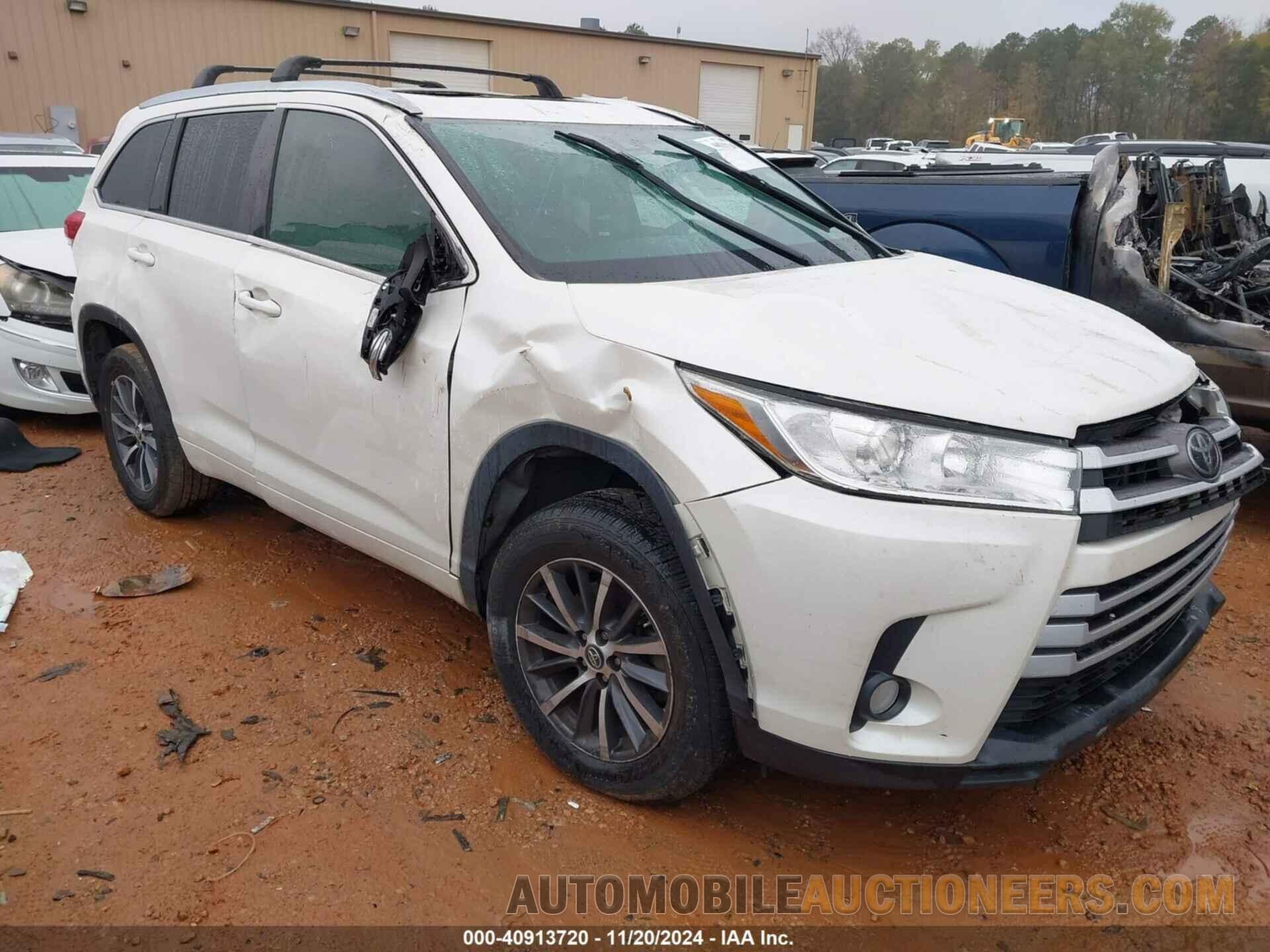 5TDKZRFH5JS538059 TOYOTA HIGHLANDER 2018