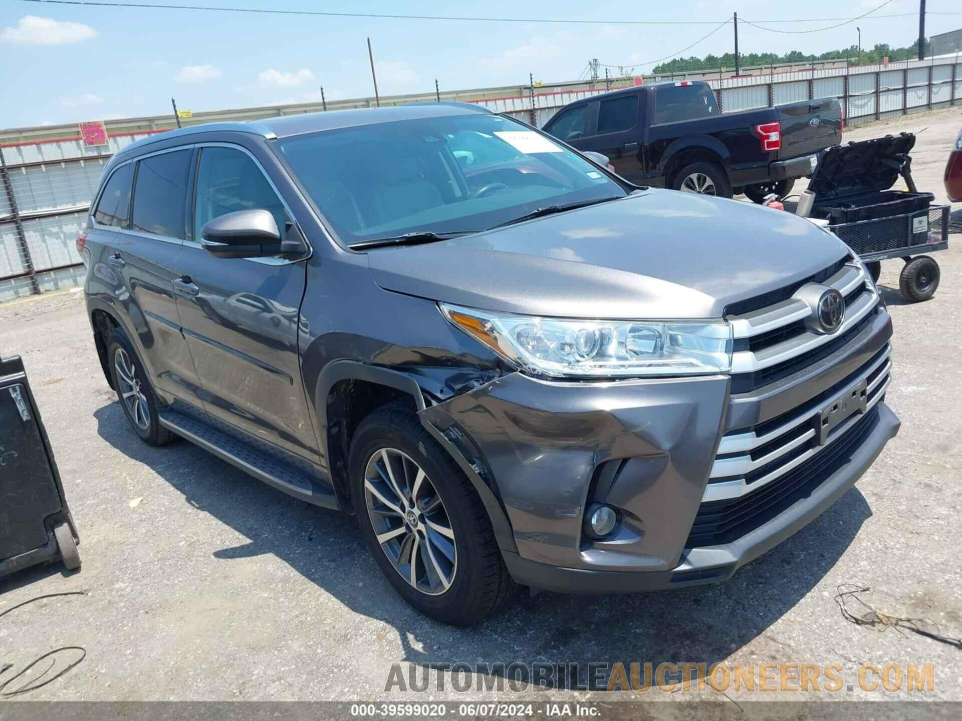 5TDKZRFH5JS550146 TOYOTA HIGHLANDER 2018