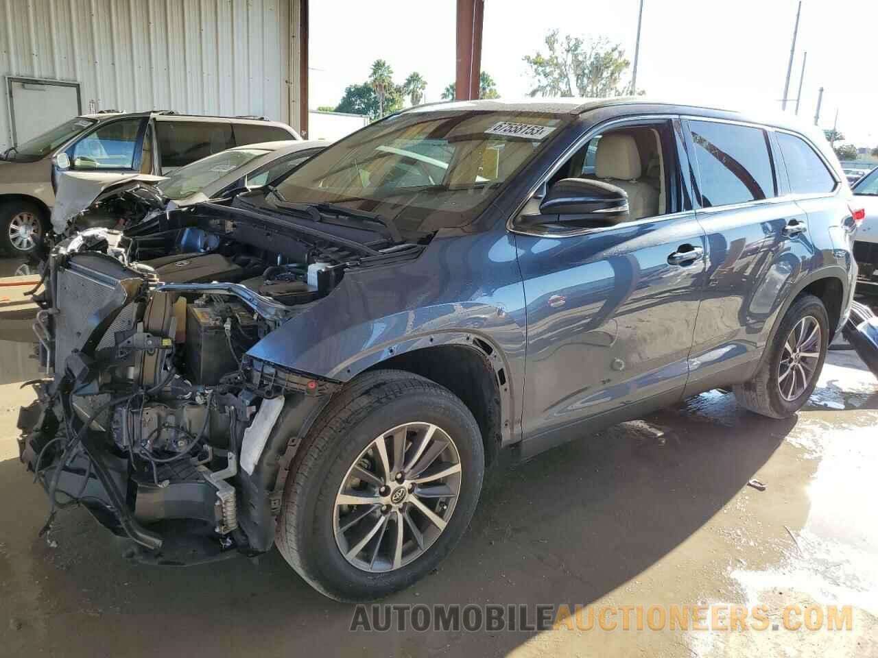 5TDKZRFH5KS315862 TOYOTA HIGHLANDER 2019