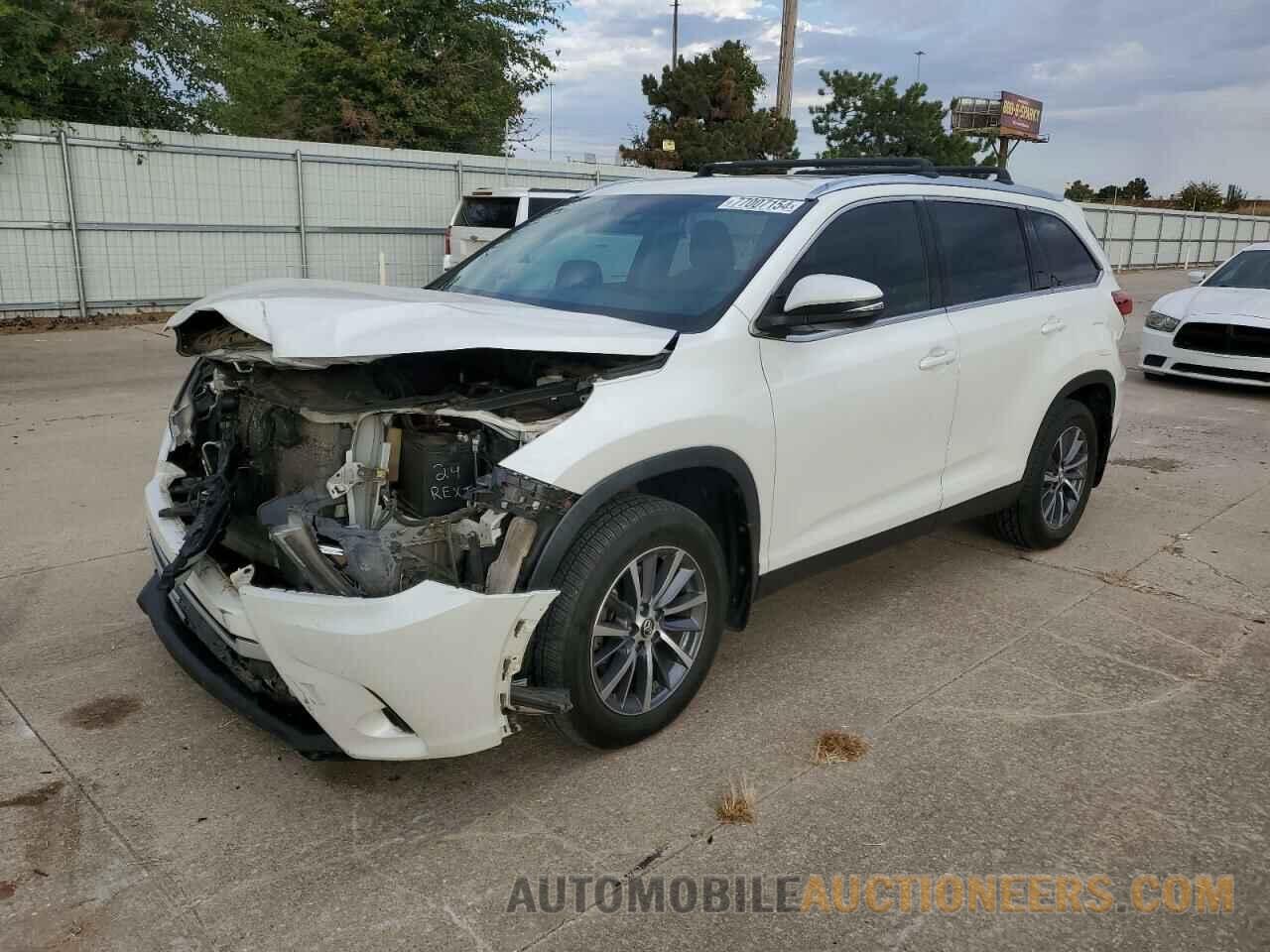 5TDKZRFH5KS341751 TOYOTA HIGHLANDER 2019