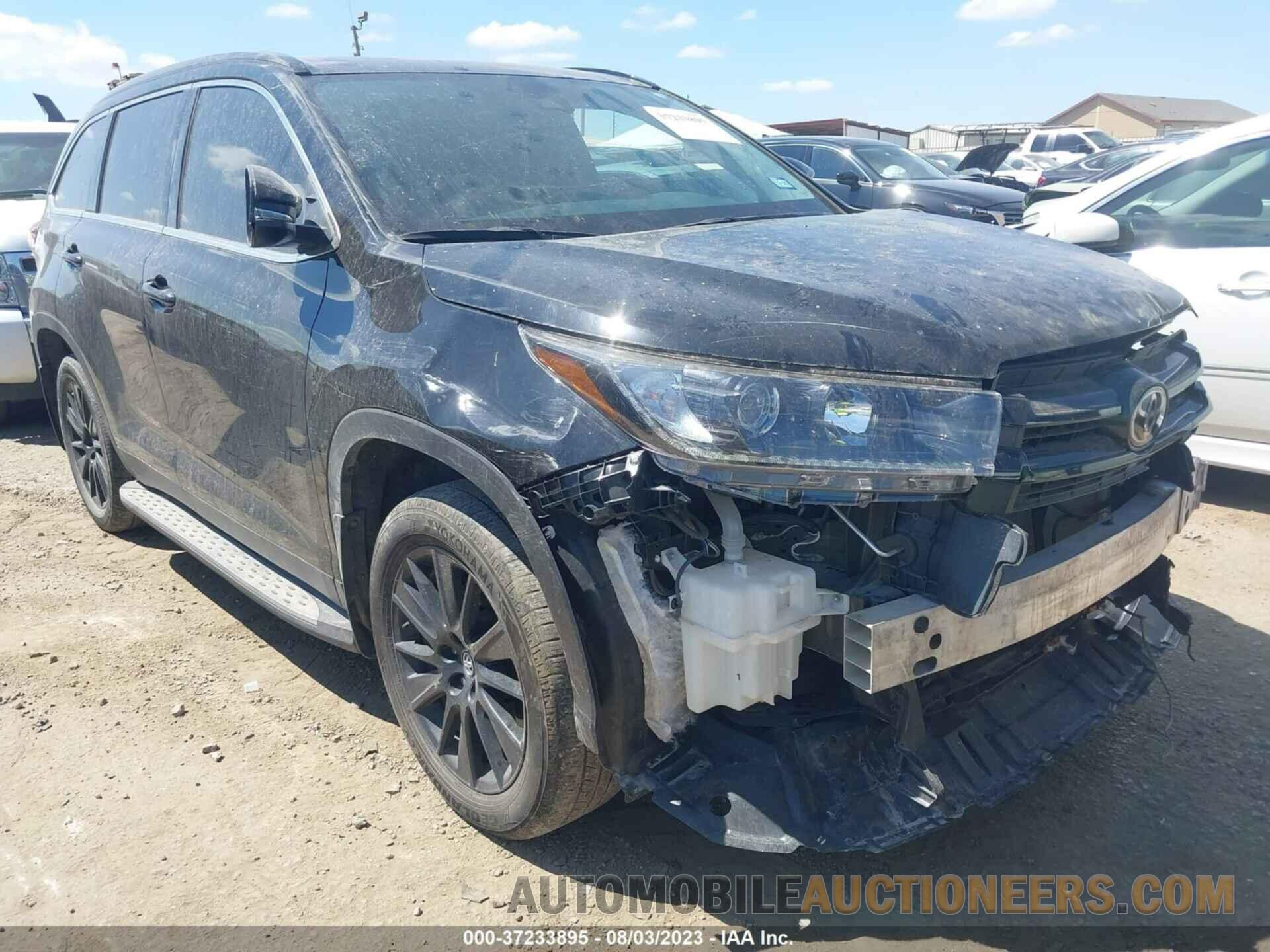 5TDKZRFH5KS349980 TOYOTA HIGHLANDER 2019