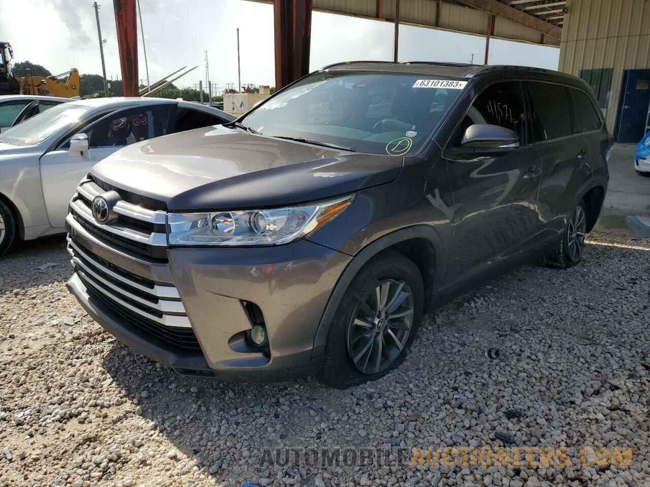 5TDKZRFH5KS355472 TOYOTA HIGHLANDER 2019