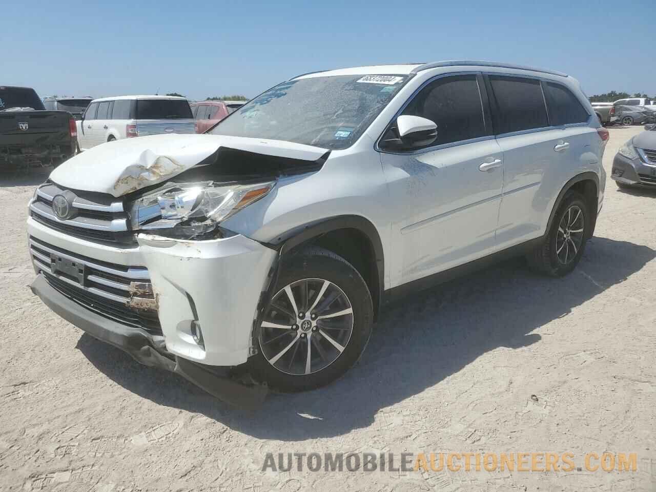 5TDKZRFH5KS550696 TOYOTA HIGHLANDER 2019