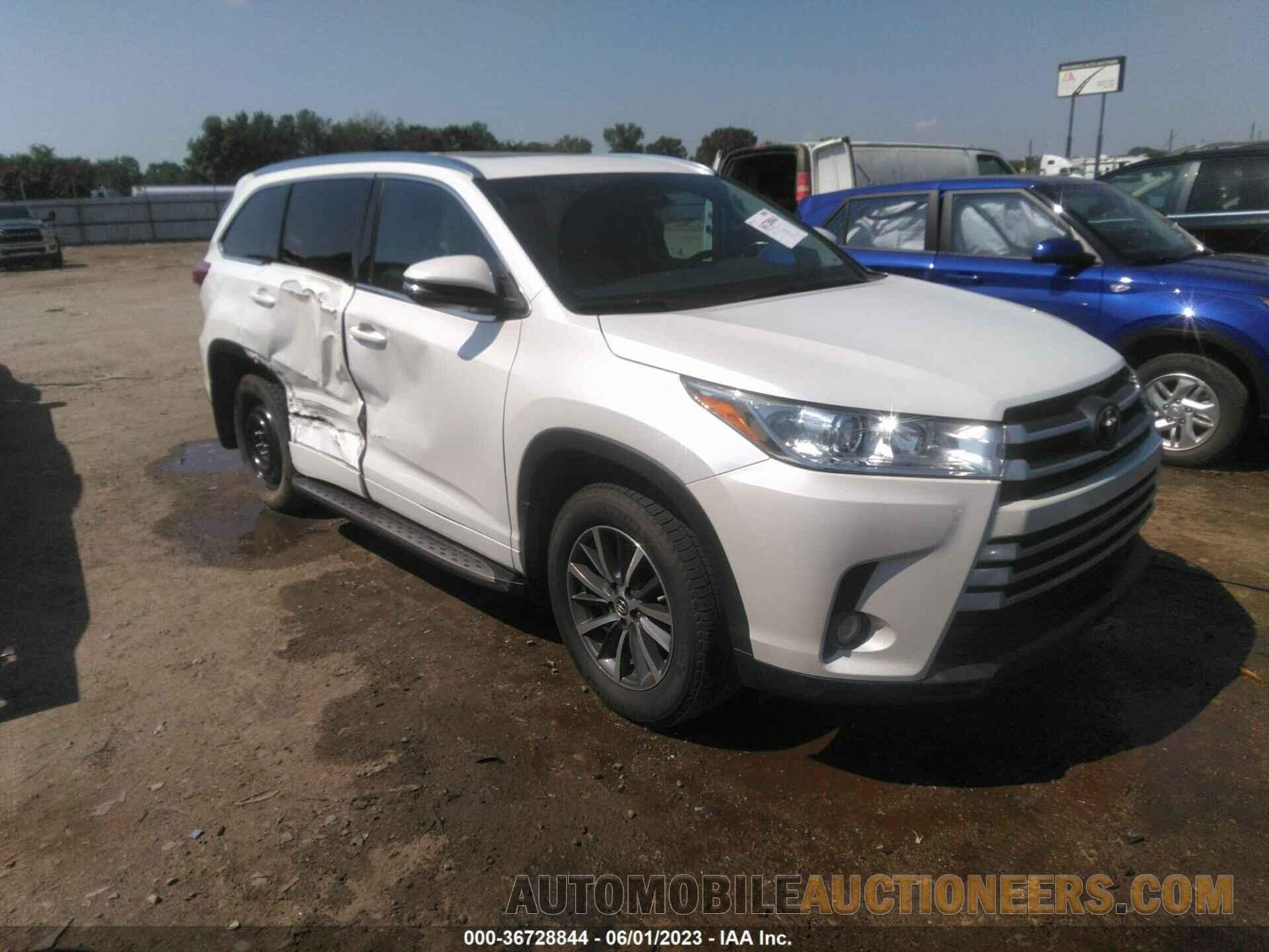 5TDKZRFH6HS204231 TOYOTA HIGHLANDER 2017