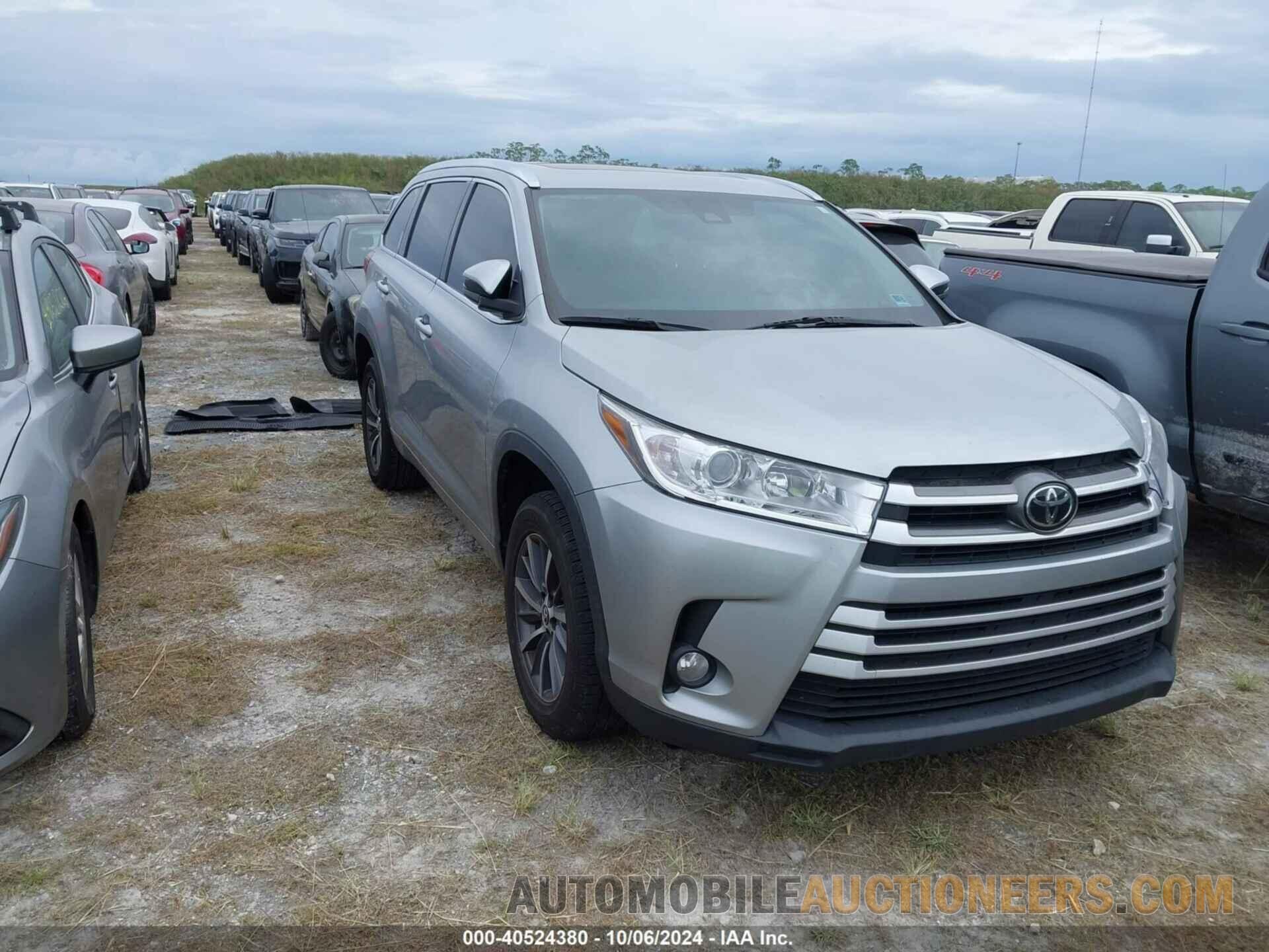 5TDKZRFH6HS213835 TOYOTA HIGHLANDER 2017