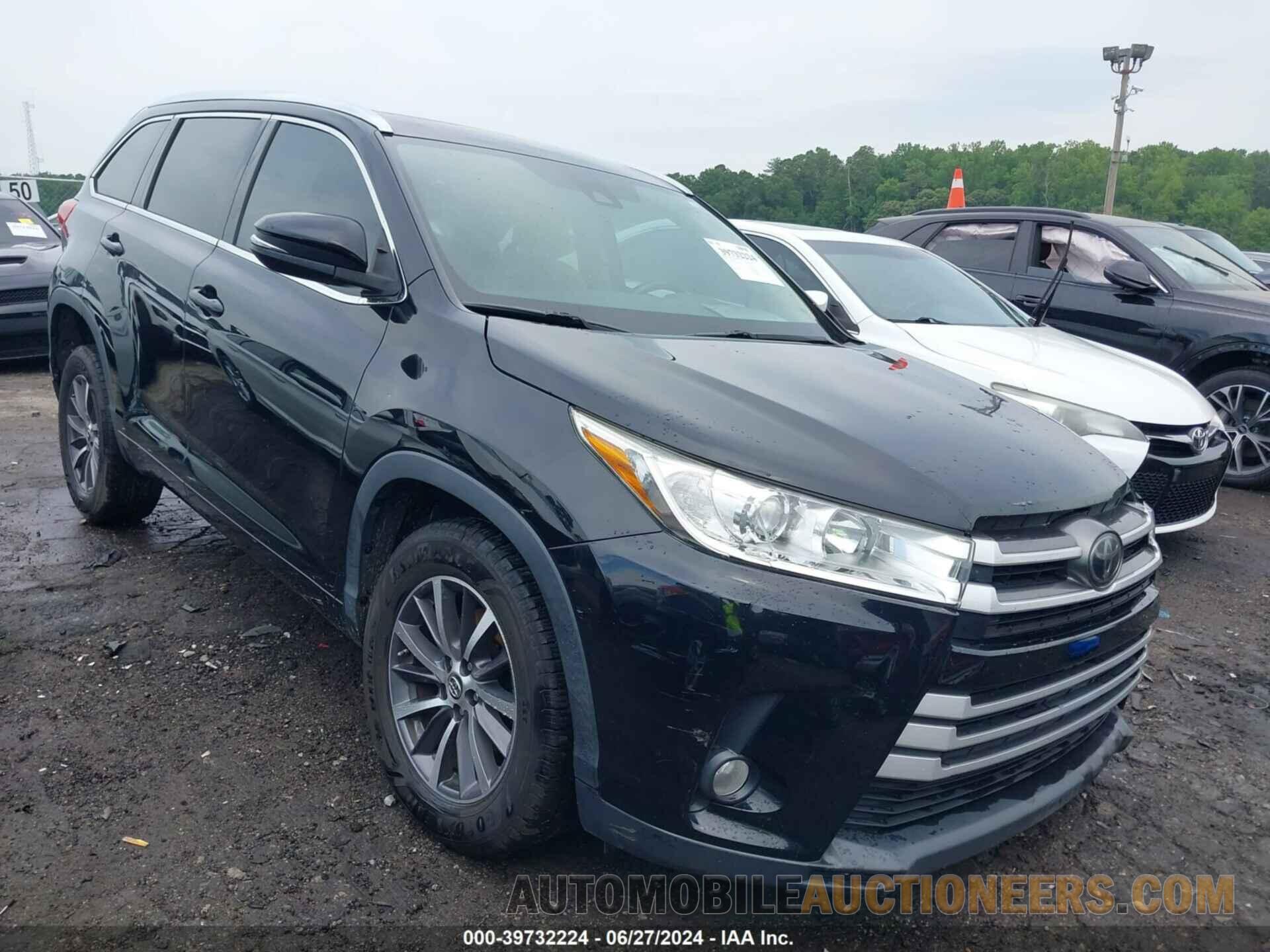 5TDKZRFH6HS508174 TOYOTA HIGHLANDER 2017