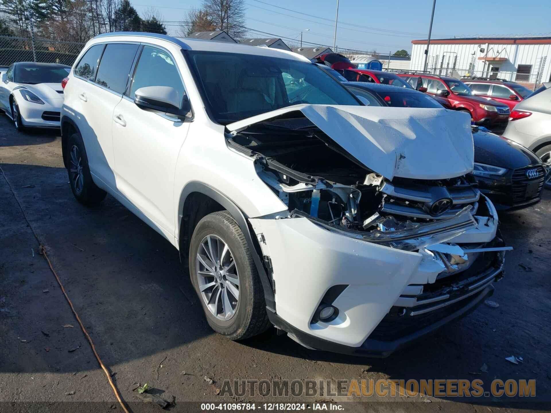 5TDKZRFH6HS509728 TOYOTA HIGHLANDER 2017